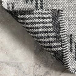 NuLOOM Resi Geometric Striped Indoor/Outdoor Patio Area Rug -Outdoor Decoration Store GUEST eb5aed87 1db0 4729 b15c 960b432a9c12