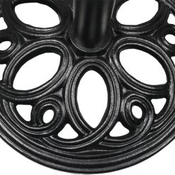 Sunnydaze Decor Sunnydaze Outdoor Heavy-Duty Cast Iron Decorative Patio Yard Round Umbrella Base Stand - 18" - Black -Outdoor Decoration Store GUEST ecd01edc 4a5a 467b be18 c1803c825d30