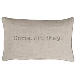 Indoor/Outdoor Come. Sit. Stay. Embroidered Lumbar Throw Pillow - Sorra Home 14 Indoor/Outdoor Come. Sit. Stay. Embroidered Lumbar Throw Pillow - Sorra Home -Outdoor Decoration Store GUEST eea17b86 7b41 45fd b2b9 59ade2b6bf03