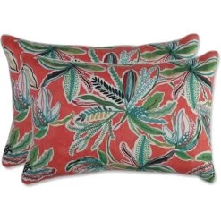 Set Of 2 Outdoor/Indoor Over-Sized Rectangular Throw Pillow Sunny Daze - Pillow Perfect -Outdoor Decoration Store GUEST f065595b db36 4b2b 8267 f6de2ba94d02