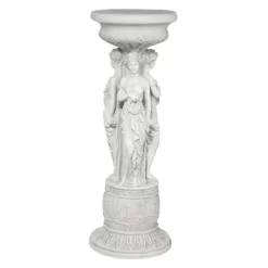Design Toscano Chatsworth Manor Neoclassical Sculptural Pedestal