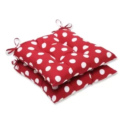 Polka Dot Outdoor Chair Cushions - Pillow Perfect -Outdoor Decoration Store GUEST f1b8cc64 ef32 485a b3d6 fc39a2bba3e9