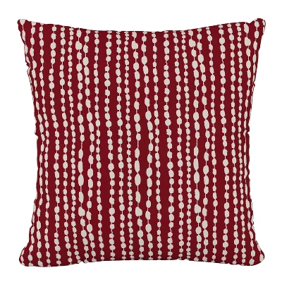 Square Outdoor Holiday Throw Pillow - Skyline Furniture 8 Square Outdoor Holiday Throw Pillow - Skyline Furniture - Image 6
