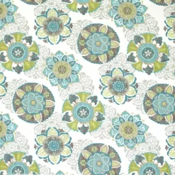 Allodala 2-Piece Outdoor Wicker Seat Cushion Set - Blue - Pillow Perfect -Outdoor Decoration Store GUEST f41759a3 f90a 4bfd affb 77d8245c157d