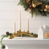 3.75"x11.5" Taper Metal Antler Christmas Sculpture Candle Holder Gold - Wondershop™ -Outdoor Decoration Store GUEST f43ed7f7 f5ce 47a0 ac48 dd3616cac8f4