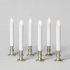 6ct Battery Operated LED Christmas Candolier Warm White With Antique Gold Base - Wondershop™ -Outdoor Decoration Store GUEST f442a930 a11b 42a0 ab7d 765b7ff06906