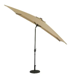 10' X 6.5' Rectangular Nassau Market Patio Umbrella With LED Bulb Lights Champagne - Island Umbrella 18 10' X 6.5' Rectangular Nassau Market Patio Umbrella With LED Bulb Lights Champagne - Island Umbrella -Outdoor Decoration Store GUEST f5ae67b0 0041 4153 b352 8387bfc87008