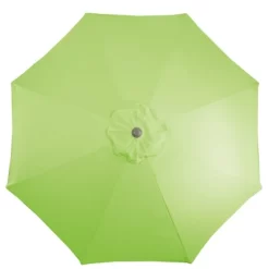 Northlight 9ft Outdoor Patio Market Umbrella With Hand Crank And Tilt, Lime Green -Outdoor Decoration Store GUEST f600d043 76f5 4575 82ff 2e77424768b3