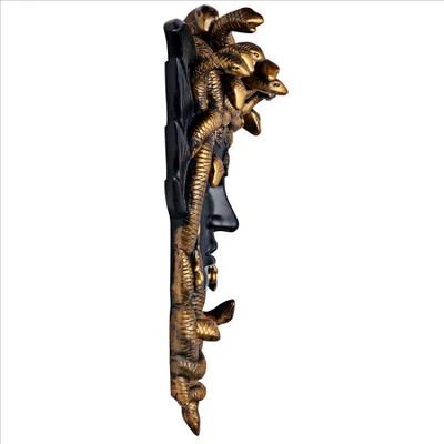 Design Toscano Medusa The Greek Snake-Haired Gorgon Wall Sculpture 5 Design Toscano Medusa The Greek Snake-Haired Gorgon Wall Sculpture - Image 3