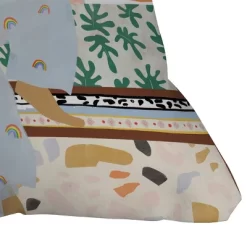 Alja Horvat There Is Always Sunshine Outdoor Throw Pillow Orange - Deny Designs