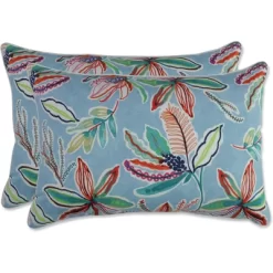 Set Of 2 Outdoor/Indoor Over-Sized Rectangular Throw Pillow Sunny Daze - Pillow Perfect -Outdoor Decoration Store GUEST f938dc20 9a91 4d90 95c1 34131f135ecb