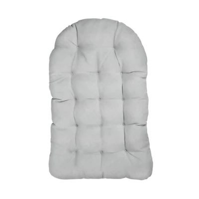 Suede Outdoor Egg Chair Cushion - Sorra Home 14 Suede Outdoor Egg Chair Cushion - Sorra Home - Image 12