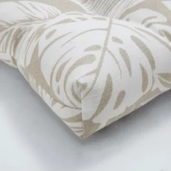 Outdoor/Indoor Blown Bench Cushion - Pillow Perfect