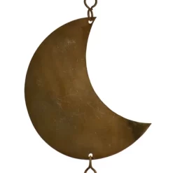 Moon Brass Terracotta & Metal Wall Hanging - Foreside Home & Garden -Outdoor Decoration Store GUEST faf6616f 3779 433d b0be ebe1a7b13fc5