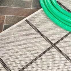 Grid Modern Squares Indoor/Outdoor Area Rug - JONATHAN Y -Outdoor Decoration Store GUEST ff1f96f0 87bb 441e bd1e 669831502135