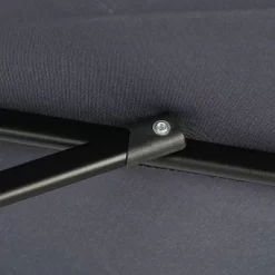 7.5' X 7.5' Bistro Market Patio Umbrella Slate Gray - Island Umbrella -Outdoor Decoration Store GUEST ff609d15 a47f 4ff3 937a 26d7c97588ac